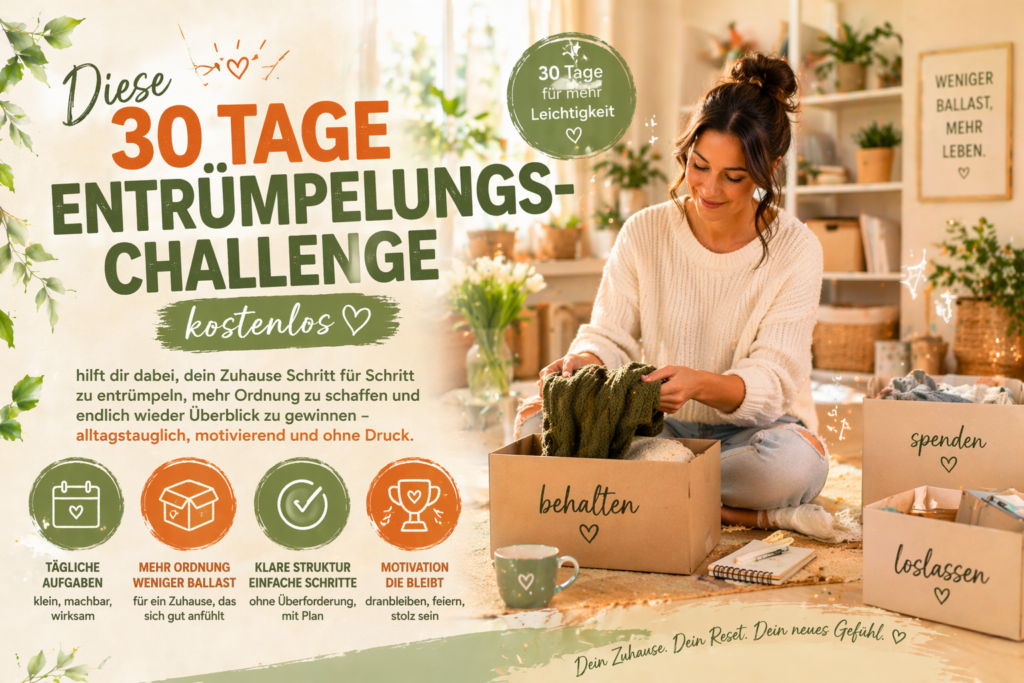 30 tage entrümpelungs challenge kostenlos