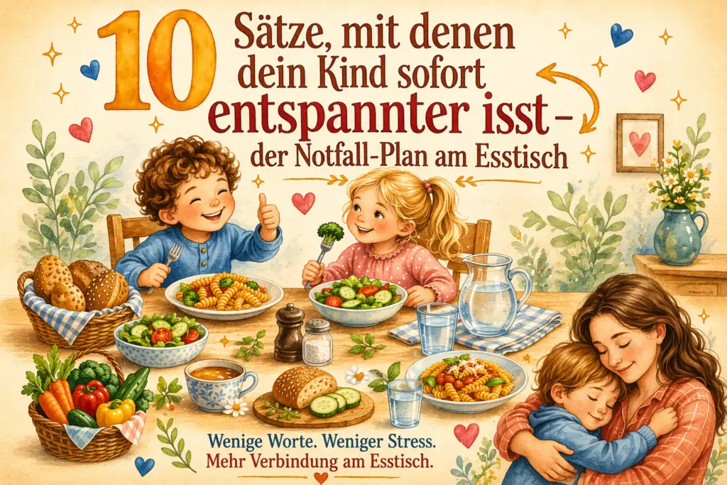 entspannt essen mit Kindern