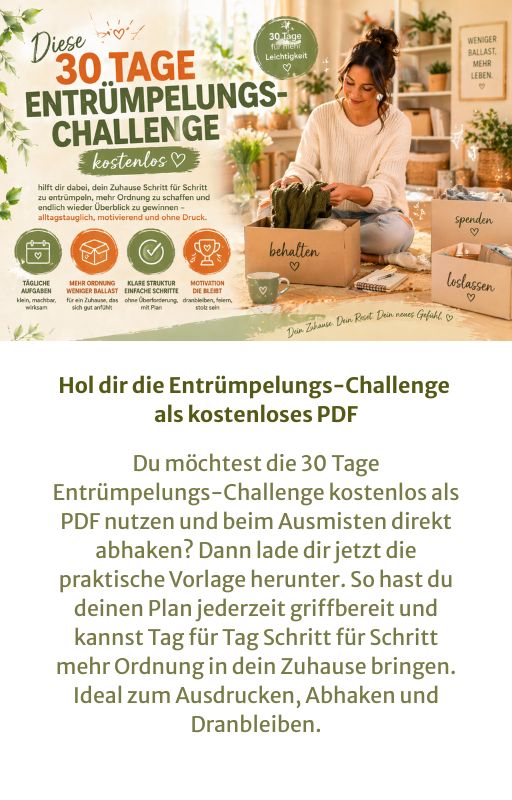 hol dir die entrümpelungs challenge als kostenloses pdf titelbild