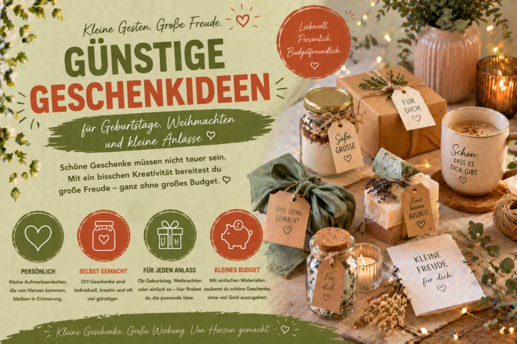 günstige geschenkideen
