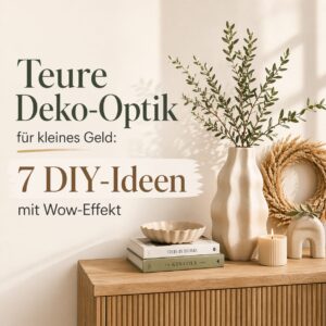Teure Deko-Optik für kleines Geld: 7 DIY-Ideen mit Wow-Effekt