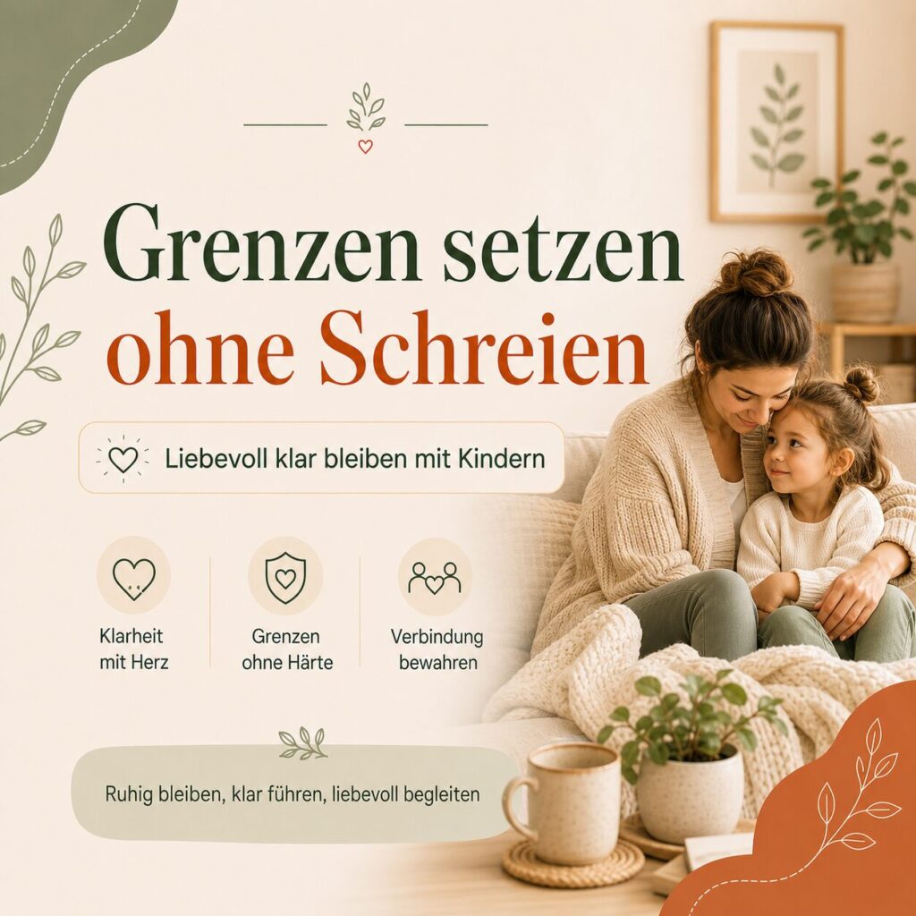 Grenzen setzen ohne Schreien: Liebevoll klar bleiben mit Kindern
