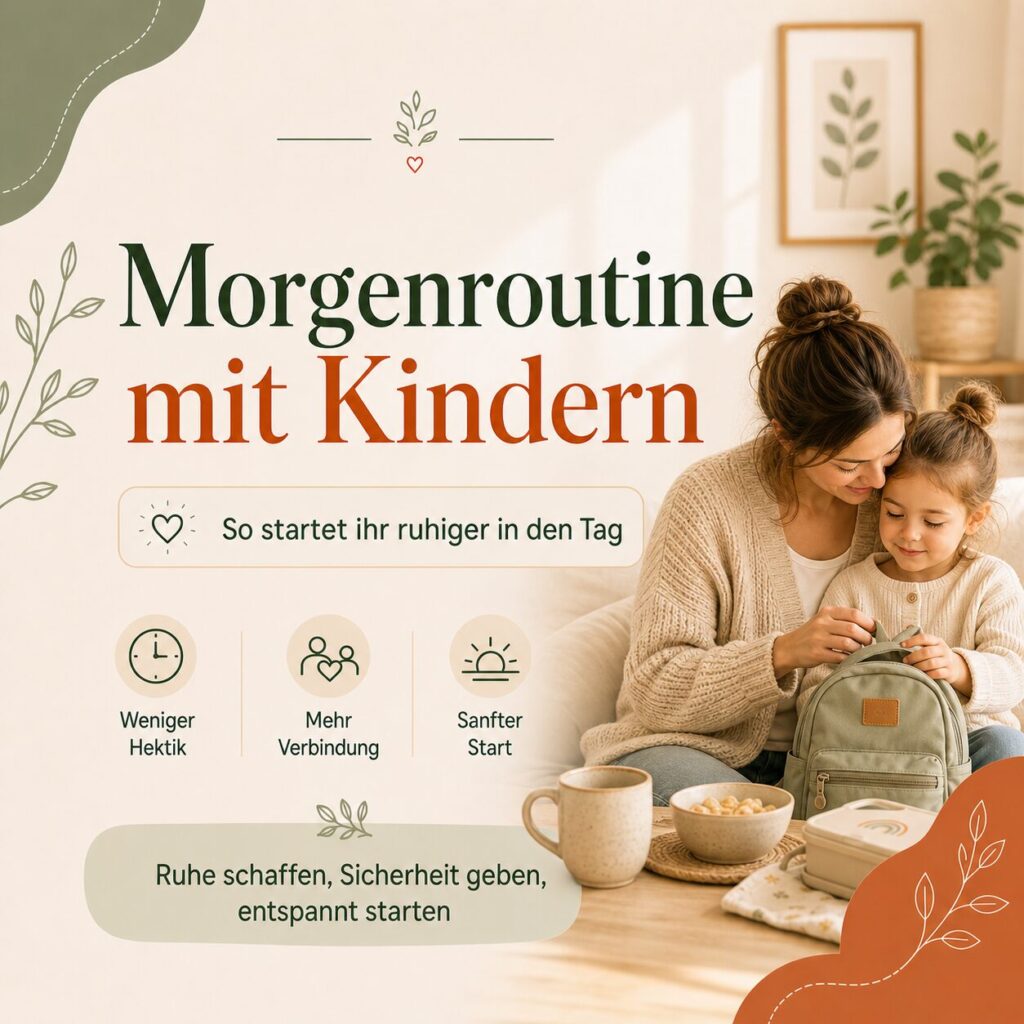 Morgenroutine mit Kindern: Entspannter starten ohne Dauerstress
