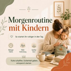 Morgenroutine mit Kindern: So startet ihr ruhiger in den Tag