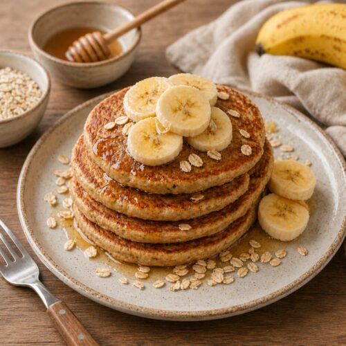 haferflocken bananen pfannkuchen