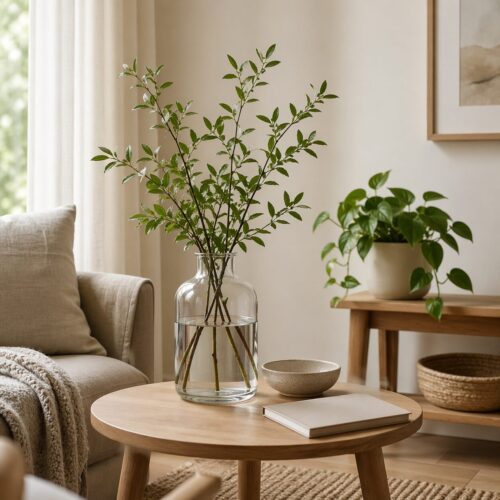 pflanzen oder zweige einsetzen