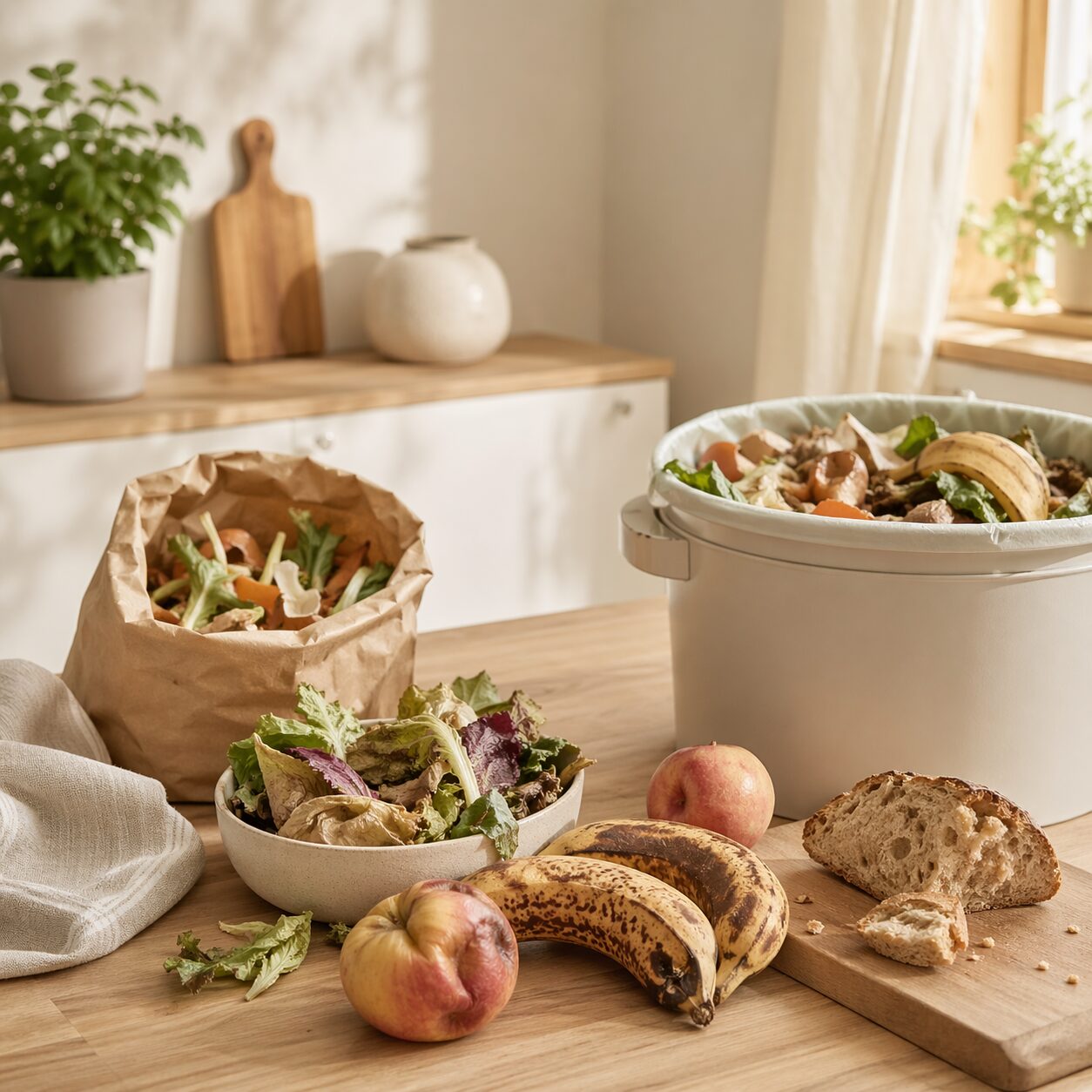 lebensmittel wegwerfen