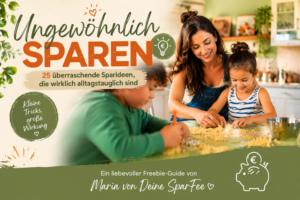 Ungewöhnlich sparen: 25 überraschende Sparideen | Kostenloses E-Book
