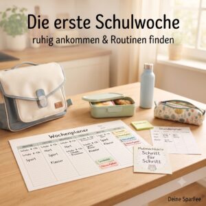Die erste Schulwoche: Tipps für Eltern & Schulanfänger