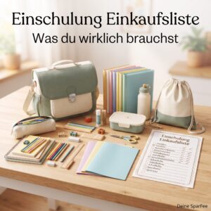 Einschulung Einkaufsliste: Was du wirklich brauchst
