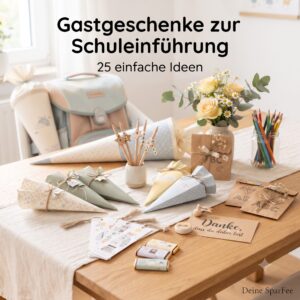 Gastgeschenke zur Schuleinführung: 25 einfache Ideen