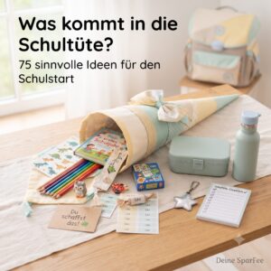 Was kommt in die Schultüte? 75 sinnvolle Ideen